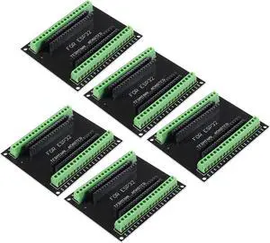 5PCS ESP32 Breakout Board GPIO 1 into 2 for 38PIN No Mounting Hole Version ESP32 ESP-WROOM-32 ESP32 ESP-32S Development Board 5PCS ESP32 Breakout Board GPIO 1 into 2 for 38PIN No Mounting Hole Version ESP32 ESP-WROOM-32 ESP32 ESP-32S Development Board