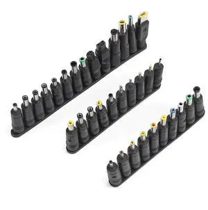 34pcs Universal Laptop Notebook Input DC Plug Set Jack Tips with DC 5V to 12V Step-up Cord WiFi to Powerbank Cable Connector USB Cable Boost Converter for Laptop, Router, Speaker, Monitor, Mini Fan