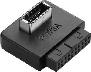 USB 3.0 Front Panel Header USB 3.0 19/20Pin to Type E Motherboard Header Adapter 19Pin Female to Type-E Female Front Connector Converter (Type A) USB 3.0 Front Panel Header USB 3.0 19/20Pin to Type E Motherboard Header Adapter 19Pin Female to Type-E Female Front Connector Converter (Type A)