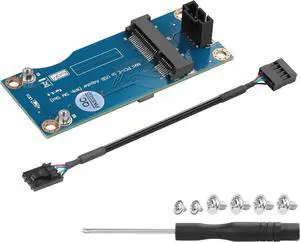 Mini PCI-E WWAN/LTE Card to Motherboard USB 9-pin Adapter Mini PCIE 3G/4G Network Card to Motherboard USB 9-pin Test Converter with SIM Slot for WWAN/LTE Cards(Horizontal) (Vertical)