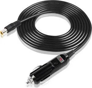 Car Cigarette Lighter to DC 8mm, DC7909 7.9 x 5.5mm Car Charger Power Supply Cord, 9.8Ft 12V Cable for Car DVR,Bluetooth Speakers,Camera,GPS,Laptop 3m