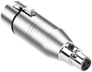 Mini XLR to XLR Audio Converter,3-pin Mini XLR Female to XLR Female Microphone Audio Cable Adapter for Microphone Speaker Camcorder Mini XLR to XLR Audio Converter,3-pin Mini XLR Female to XLR Female Microphone Audio Cable Adapter for Microphone Speaker Camcorder