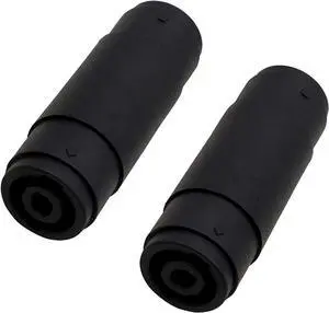 4 Pin Female to 4 Pin Female Speakon Coupler Adapter for Audio Adapter Amplifiers, Mixers (2-pcak)