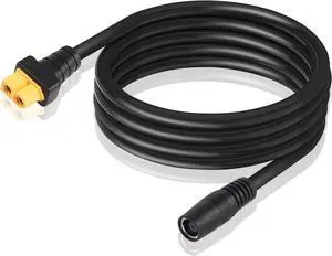 DC 8mm to XT60 Power Cable 14AWG DC 8mm Female to XT60 Female Adapter Cable for Solar Panel Portable Power Station Solar Generator(1.5M/4.9Ft) DC 8mm to XT60 Power Cable 14AWG DC 8mm Female to XT60 Female Adapter Cable for Solar Panel Portable Power Station Solar Generator(1.5M/4.9Ft)