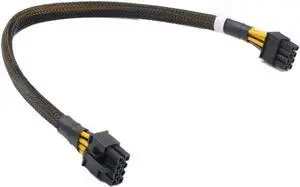 PCIE GPU 8(pin to 8(pin Power Cable Replacement for DELL PowerEdge R730XD R730 and Nvidia K80/M40/M60/P40/P100 (35CM/13.78in)