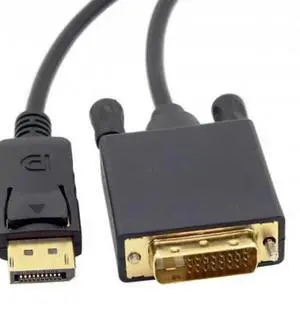 DisplayPort DP Male to DVI Male Single Link Video Cable 6ft 1.8m for DVI monitor