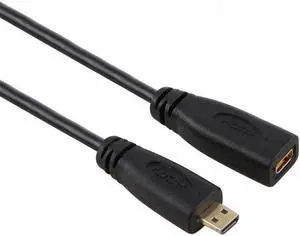 CY HD-089 HDMI 1.4 D Type Micro HDMI Male to Micro HDMI Female M/F Extension Cable 30cm