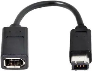IEEE 1394 6Pin Female to 1394a 6Pin Male Extension Data Video Capture Card Firewire 400 to 400 Cable 20cm IEEE 1394 6Pin Female to 1394a 6Pin Male Extension Data Video Capture Card Firewire 400 to 400 Cable 20cm