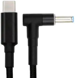 100W Type C USB-C Input to 20V DC 4.5*3.0mm Output Power 20V 5A 65W PD Charge Cable compatible with HP-Laptop 100W Type C USB-C Input to 20V DC 4.5*3.0mm Output Power 20V 5A 65W PD Charge Cable compatible with HP-Laptop