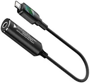 DC Jack 4.5x3.0mm Input to USB-C Type-C Power 140W Smart LED Display Charge Cable for Laptop Phone PD9V/5V/20V/7A DC Jack 4.5x3.0mm Input to USB-C Type-C Power 140W Smart LED Display Charge Cable for Laptop Phone PD9V/5V/20V/7A