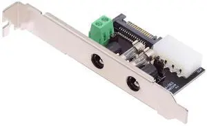 DC 12V 5V Output Power System Intelligent Control Management System Power Card with PCI-E Bracket for Monitor Router