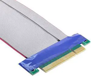 Cable PCI-E Express 8X to 8x Male to Female Slot Riser Extender Card Ribbon Flexible Cable 20cm