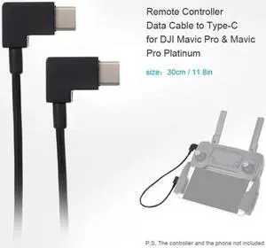Cable Remote Controller Data Cable Type-C to Type-C for FPV DJI Mavic Pro Platinum Accessories