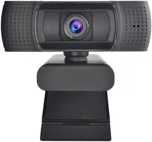 USB Webcam 1080p 60fps Focus Web Camera with Noise-Cancelling Microphone PC/Computer Camera for Live Online Teaching