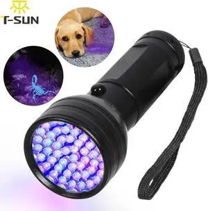 UV LED Flashlight LED Torch Light Lamp AAA Battery Checker Detection Ultraviolet led uv flashlight torch light Lamp UV