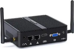 Fanless Mini PC Celeron J4105 DDR4 Windows Linux dual LAN HD VGA 2*rs232 Mini server pc WIFI Fanless Mini PC Celeron J4105 DDR4 Windows Linux dual LAN HD VGA 2*rs232 Mini server pc WIFI