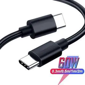 Type C Cable to C Cable Fast Charging Charger Cable for Switch Galaxy Note10 S10 Plus Quick Charge 4.0 Cable