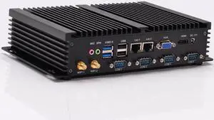 Industrial Fanless Mini PC Computer with Celeron 1037U Dual-Core Support Linux Windows xp Windows 7 Windows10