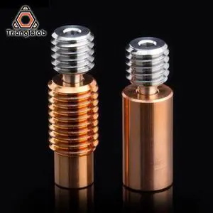 Dforce V6 Titanium Alloy Bi-Metal Heatbreak For E3D V6 HOTEND Heater Block For Prusa i3 MK3 Break 1.75MM for 3D Printer Dforce V6 Titanium Alloy Bi-Metal Heatbreak For E3D V6 HOTEND Heater Block For Prusa i3 MK3 Break 1.75MM for 3D Printer