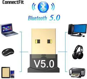 Bluetooth 5.0 Adapter Transmitter Receiver Audio Bluetooth Dongle Wireless Adapter for Computer PC Laptop Mouse Newest