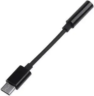 1PC/2PCS USB Type C To 3.5mm Adapter Audio Aux Headphone Jack Cable Adapter For TXTB1