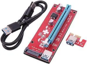 60cm USB 3.0 PCI-E 1x to16x Motherboard Extender Riser Card Adapter for BTC LTC ETH Mining SATA 15Pin Power Cable 60cm USB 3.0 PCI-E 1x to16x Motherboard Extender Riser Card Adapter for BTC LTC ETH Mining SATA 15Pin Power Cable