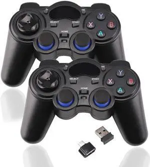 Game Remote Controller With OTG Adapter For Android 2 Pcs 2.4G Wireless Gamepad PC For PS3 TV Box Joystick Joypad r25 Game Remote Controller With OTG Adapter For Android 2 Pcs 2.4G Wireless Gamepad PC For PS3 TV Box Joystick Joypad r25