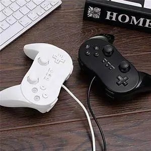 Classic Wired Game Controller Gaming Remote For Pro Gamepad Shock Joypad Joystick For Nintendo Wii Second-generation Classic Wired Game Controller Gaming Remote For Pro Gamepad Shock Joypad Joystick For Nintendo Wii Second-generation