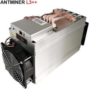 USA IN STOCK Bitmain Antminer Official L3++ Dogecoin LTC Miners L3+ Plus 580Mh/s LTC miner With Bitmain Power Supply Bitmain Asic Miner