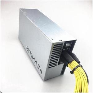 Original APW7 1800W PSU Miner Power Supply 1U Miners Adpater Suit For GPU Antminer S9 S9k L3+ L3++ D3 T9+ E3 Z9 Z15E Mini DR3 Innosilicon A9 A10 Ebit E9 Avalon 841 851 With US Power Cord Cable