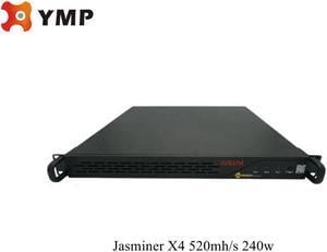 New Jasminer X4 Miner 1U Server Architecture 520MH/s Hashrate 240W Power Consumation Miner ETH Miner ETC Miner