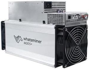 BTC Miner Microbt Whatsminer M30s+ 98T 3400W Power Supply Included