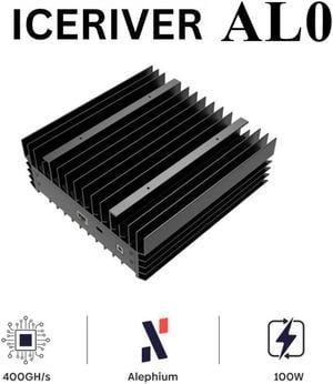 IceRiver ALPH AL0 400GH/S 100W Alephium Miner With PSU