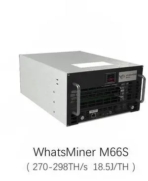 MicroBT WhatsMiner M66S 298T 18.5/TH Bitcoin Mining Machine for Oil Cooling Immersion Equipment