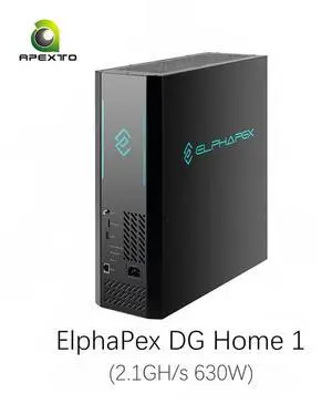 Elphapex DG Home 1 2.1G 630W Litecoin Dogecoin Bells Miner
