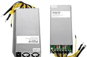 Whatsminer P221F Overclocking Power Supply for overclocking M20s, M21, M21s, M30s, M30s+, M30s++, M50 series miners PSU
