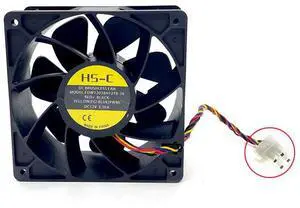 Whatsminer fan D1 FDW12038H12TB-36 12V 3.5A Replace Whatsminer D1 failed cooling fan