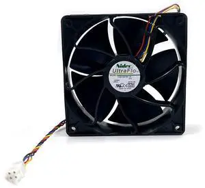 Original Nidec V12E12BS1B5-07 12V 1.85A cooling fan Suit for Antminer S21, T21, KS3, HS3, S19j XP, S19K Pro