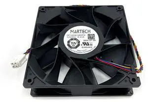 Martech DF1403812B2FN 12V 5A 7000RPM cooling fan for Antminer S21XP S21pro S21+ miner replacement