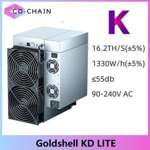 New Gold shell KD LITE 16.2T Hashrate KDA Miner 1330W Power Consumption With PSU Asic Kadena Miner Better Than KD Box II KD5 KD6