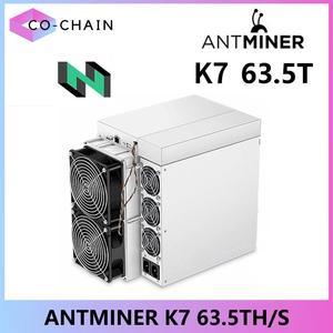 New Release Bitmain Antminer K7 63.5T 3080W Eaglesong Algorithm Mining CKB Miner In Stock Best Profitable CKB Miner Machine