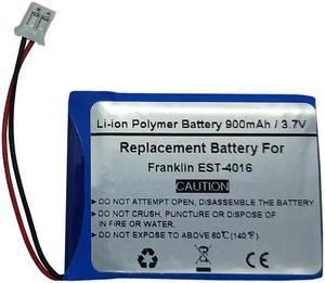 900mAh 3.7V Replacement Battery for Franklin Dictionary EST-4016, 0D01004506PA0