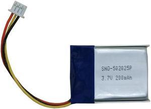 200mAh 3.7V Replacement Battery for Dolphin 6500EP, Handheld Dolphin 6500EP, Part No.: Dolphin PR-042025, Handheld PR-042025