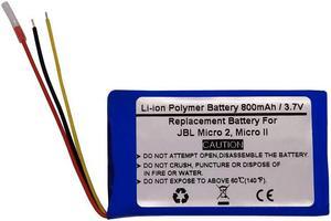 800mAh 37V Replacement Battery for JBL Micro 2 Micro II JBL FT403048P