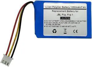 7.4V/1050mAh Replacement Battery for JBL Flip, Flip 1,JBL AEC653055-2S