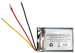 320mAh 3.7V Replacement Battery for Nextbase 622GW 522GW 422GW 322GW 230XR 222 222X 320mAh 3.7V Replacement Battery for Nextbase 622GW 522GW 422GW 322GW 230XR 222 222X