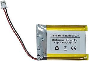 1100mAh 3.7V Replacement Battery For Coyote Plus, Coyote S, 1ICP/8/40/40 1S1P