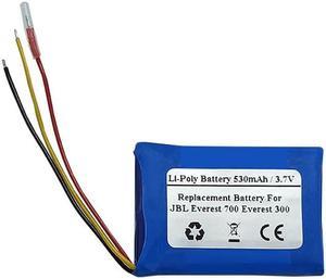 530mAh 3.7V Replacement Battery For JBL Everest 700 Everest 300 Bluetooth Headset, P062831-02