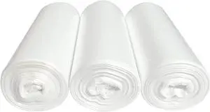 6 Gallon Clear Trash Bags, Fits 5-6 Gallon Bins, 75 Counts 6 Gallon Clear Trash Bags, Fits 5-6 Gallon Bins, 75 Counts