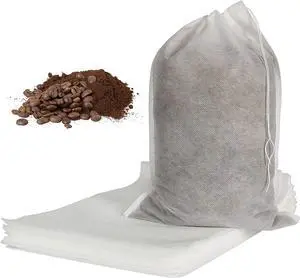 HRX Package 50pcs Disposable Cold Brew Bags 8x12 in for Home Coffee Brewing HRX Package 50pcs Disposable Cold Brew Bags 8x12 in for Home Coffee Brewing